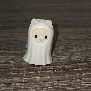 Sylvanian Families Halloween Ghost Costume Baby Silk Cat Glowing Ghost 2"